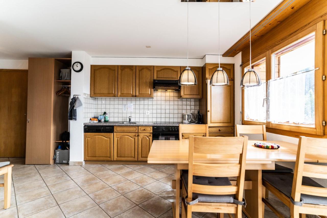 Haus Lotus, Riederalp Moosfluhbahn公寓 外观 照片