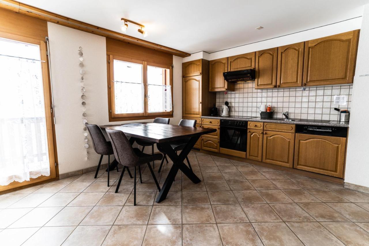 Haus Lotus, Riederalp Moosfluhbahn公寓 外观 照片