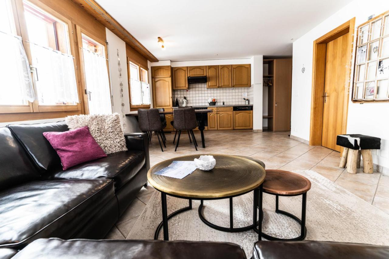Haus Lotus, Riederalp Moosfluhbahn公寓 外观 照片