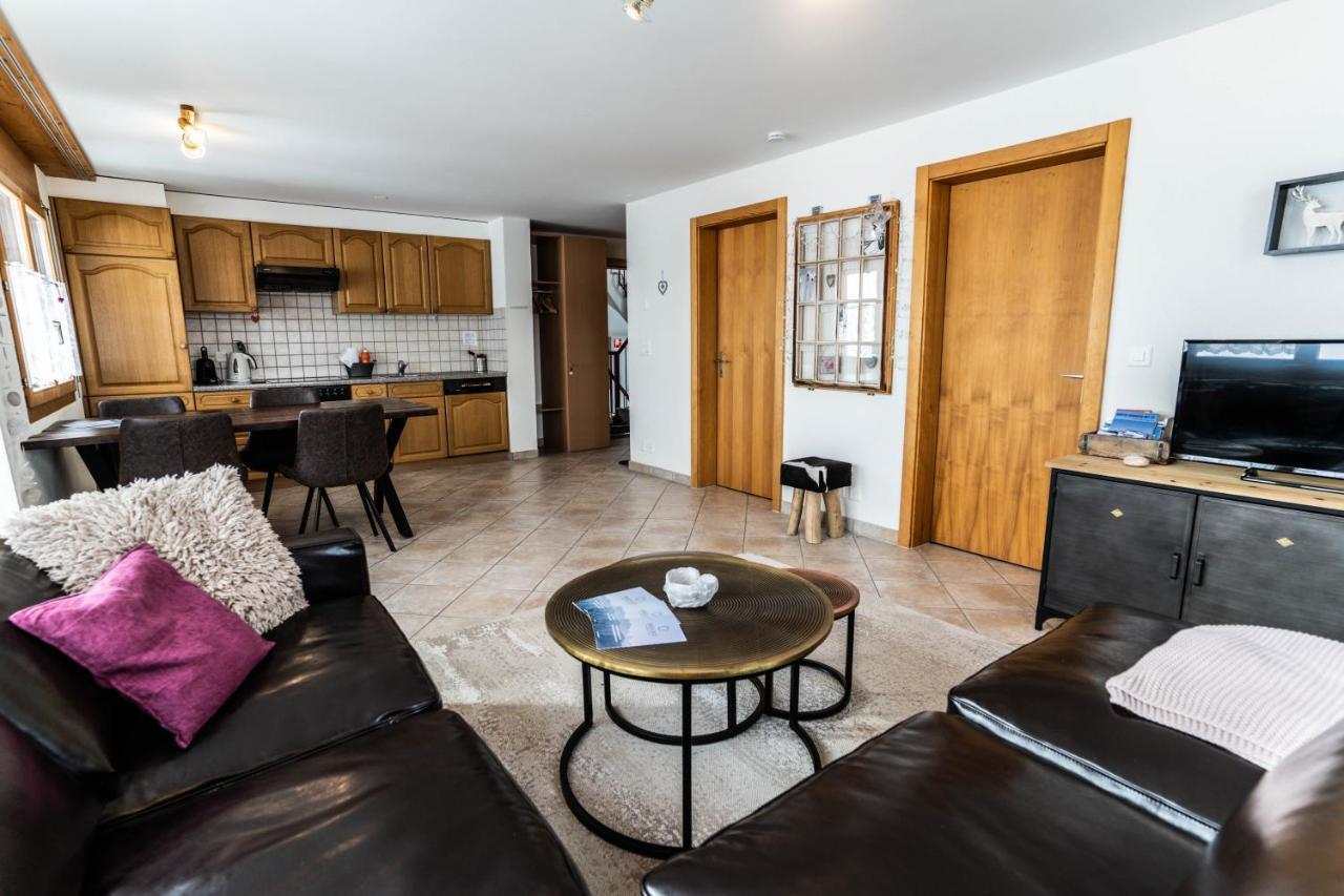 Haus Lotus, Riederalp Moosfluhbahn公寓 外观 照片
