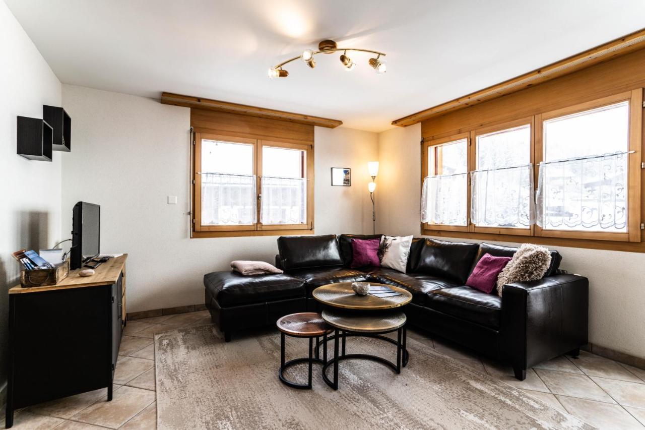 Haus Lotus, Riederalp Moosfluhbahn公寓 外观 照片
