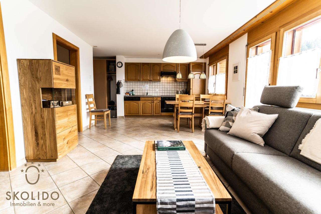 Haus Lotus, Riederalp Moosfluhbahn公寓 外观 照片