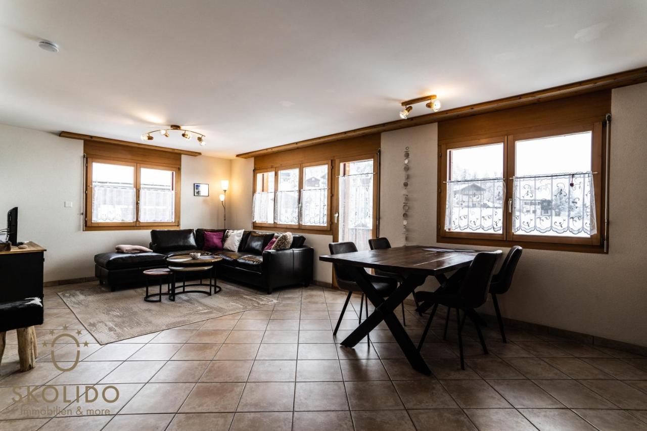 Haus Lotus, Riederalp Moosfluhbahn公寓 外观 照片