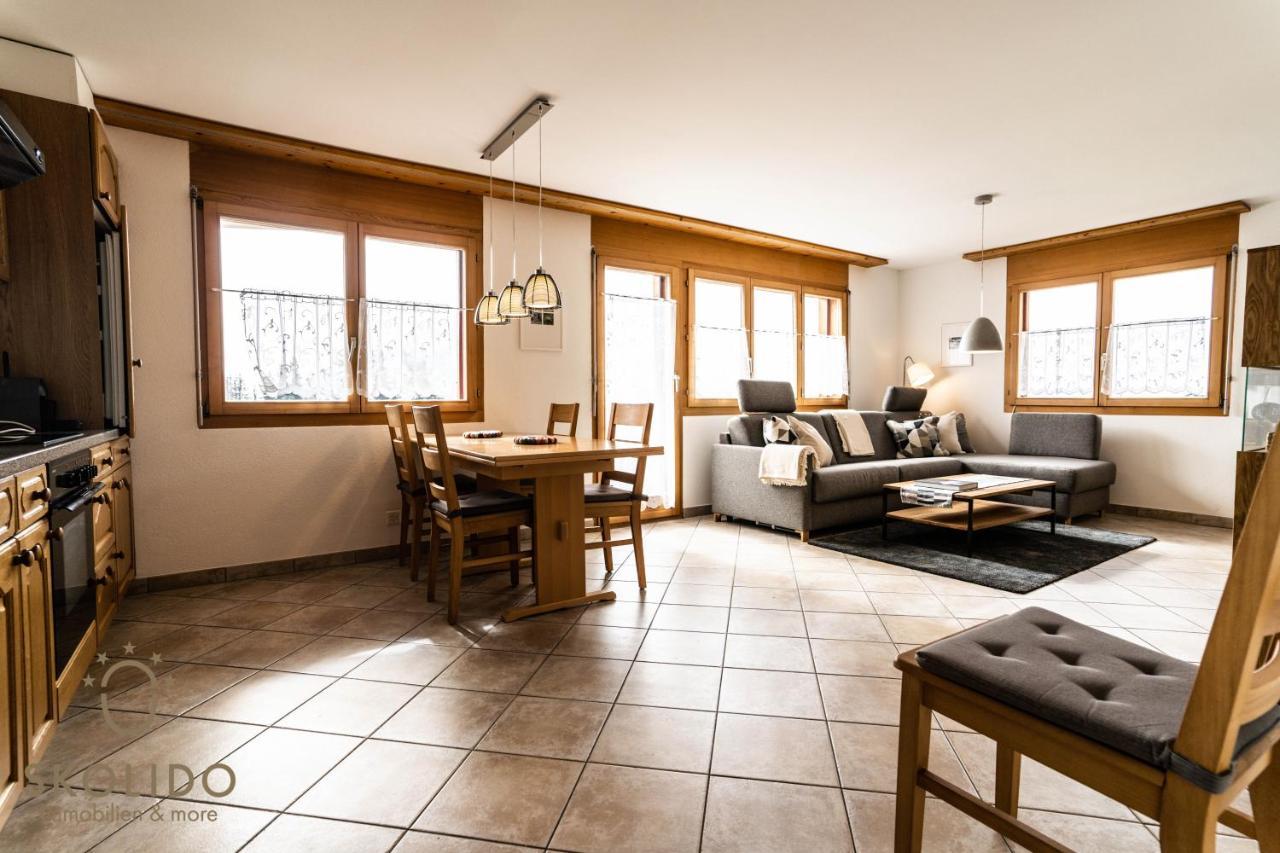 Haus Lotus, Riederalp Moosfluhbahn公寓 外观 照片