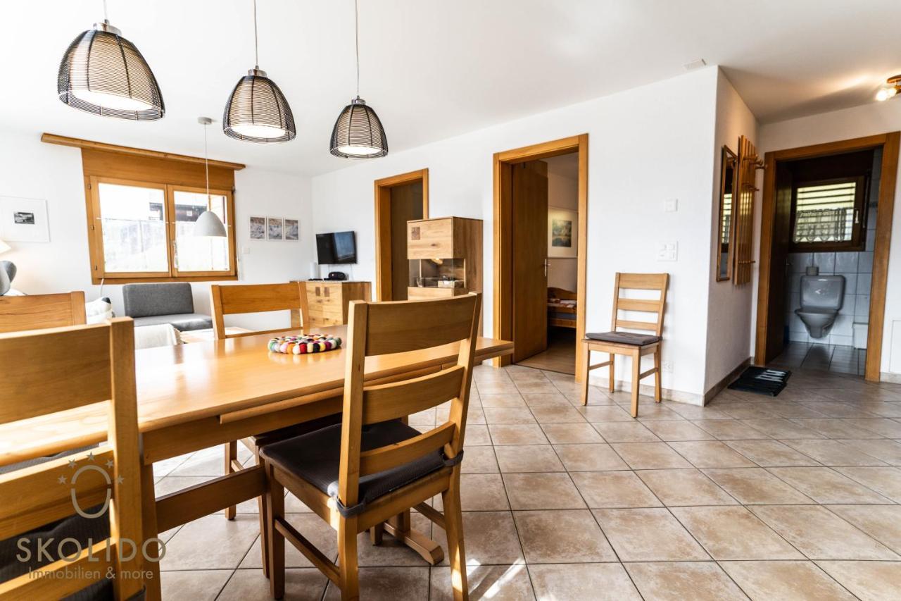 Haus Lotus, Riederalp Moosfluhbahn公寓 外观 照片