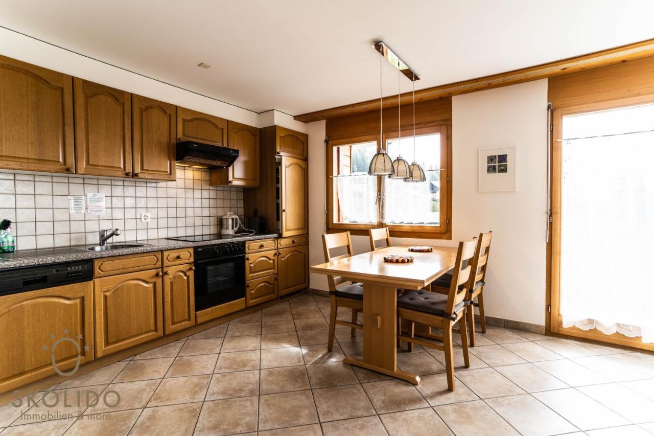 Haus Lotus, Riederalp Moosfluhbahn公寓 外观 照片