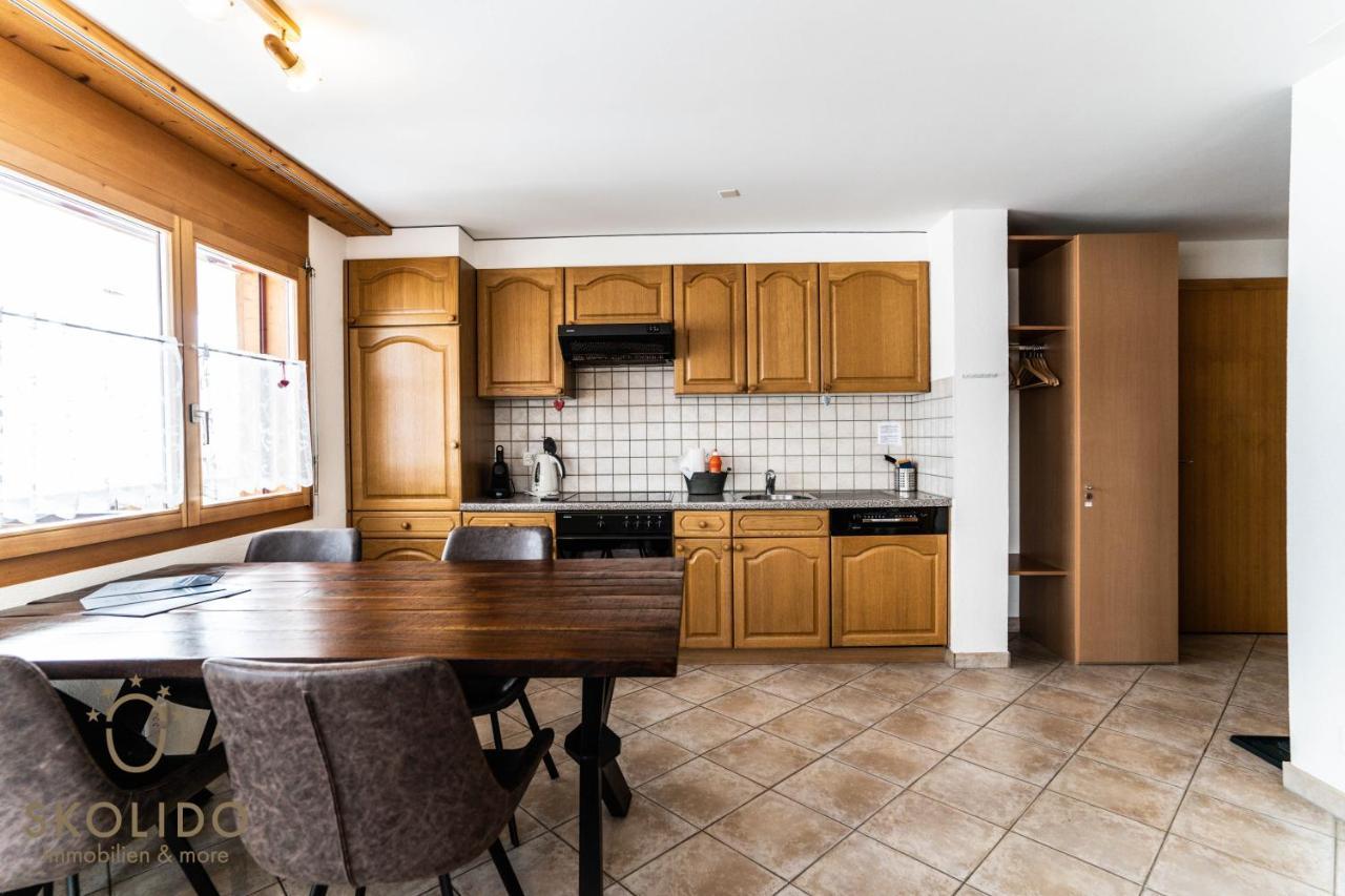 Haus Lotus, Riederalp Moosfluhbahn公寓 外观 照片
