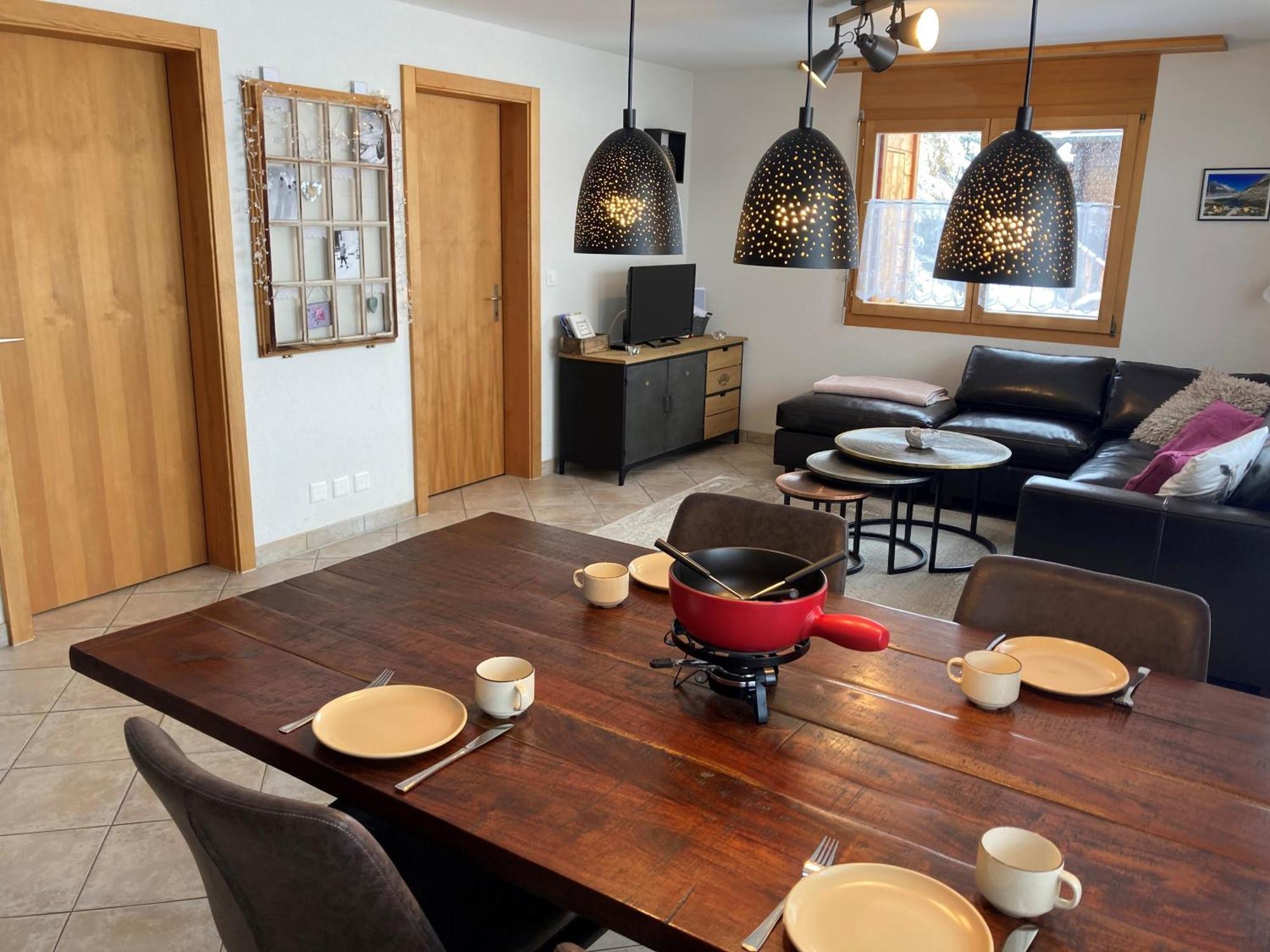 Haus Lotus, Riederalp Moosfluhbahn公寓 外观 照片