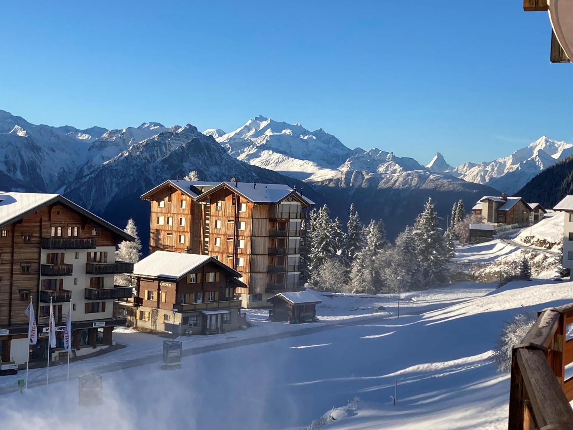 Haus Lotus, Riederalp Moosfluhbahn公寓 外观 照片